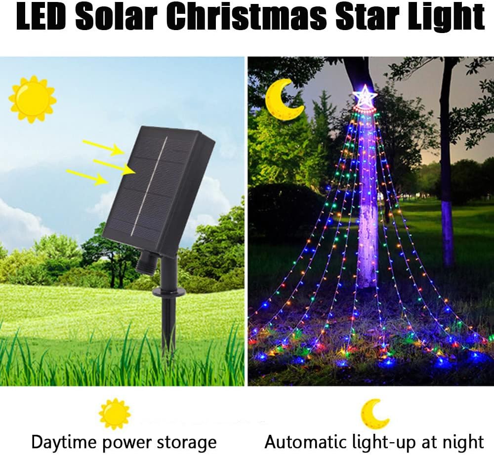 Luces Estrella de Navidad LED