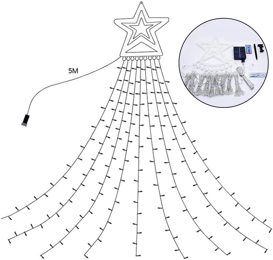 Luces Estrella de Navidad LED